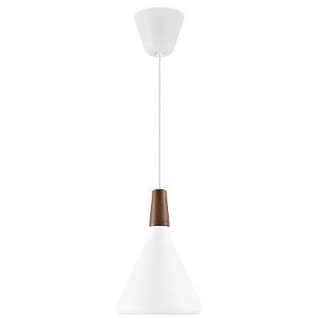 BUNDLE Design for the People Nori 18 Hängelampe Weiss inkl. 3er Pack Osram E27 LED Lampen